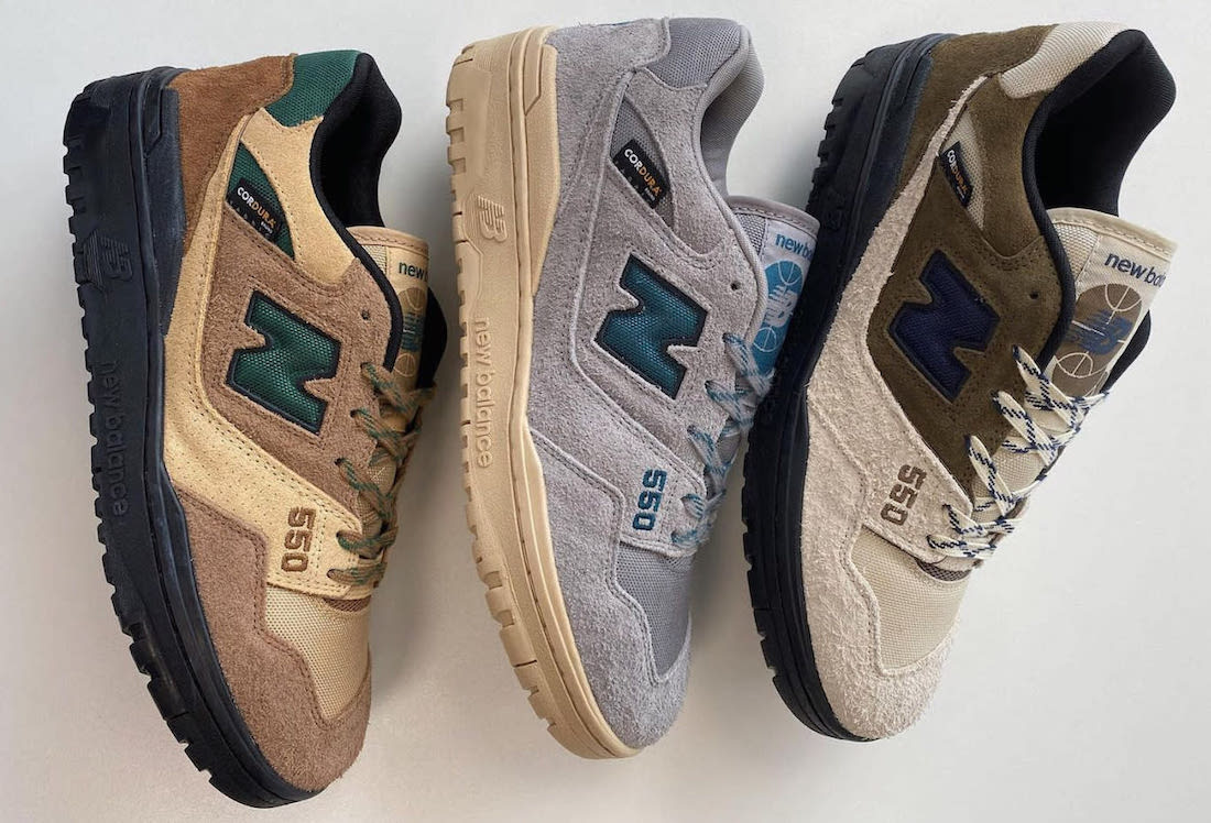 size? x New Balance 550 Cordura Pack Release