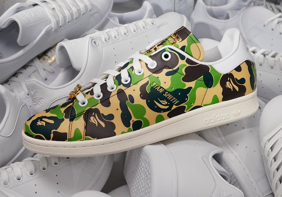 Collab BAPE x Adidas Originals lança novo Stan Smith | THE GAME