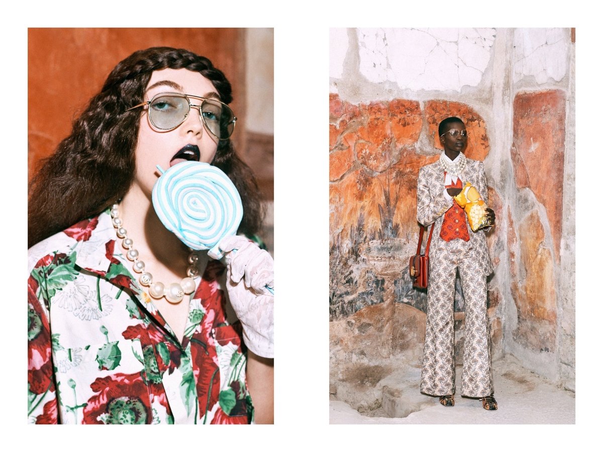 Gucci apresenta lookbook da coleção Pre-Fall 2019 com participação