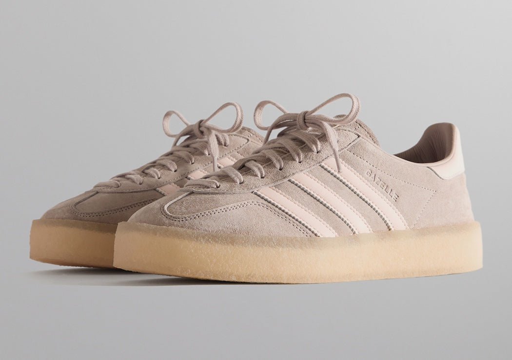 Kith lança o novo Kith x Clarks 8th Street x Adidas Gazelle Indoor
