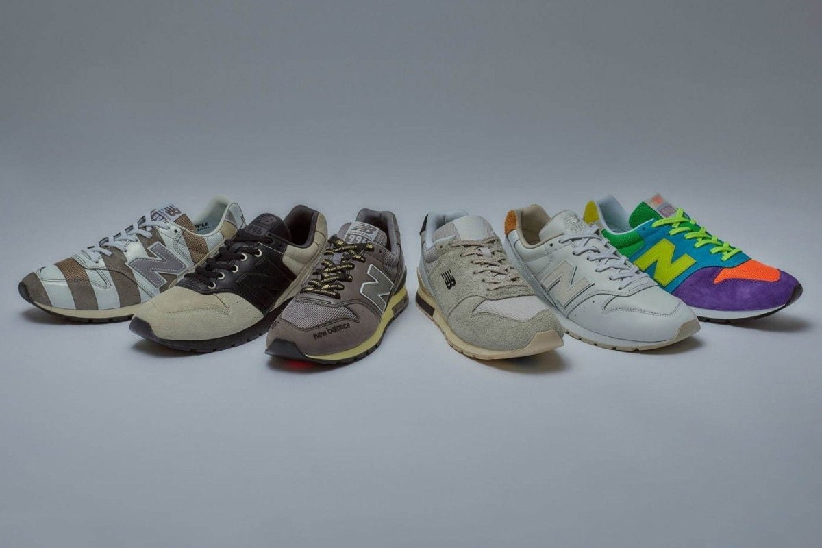 New Balance lança série 996 com auxílio de seis marcas japonesas