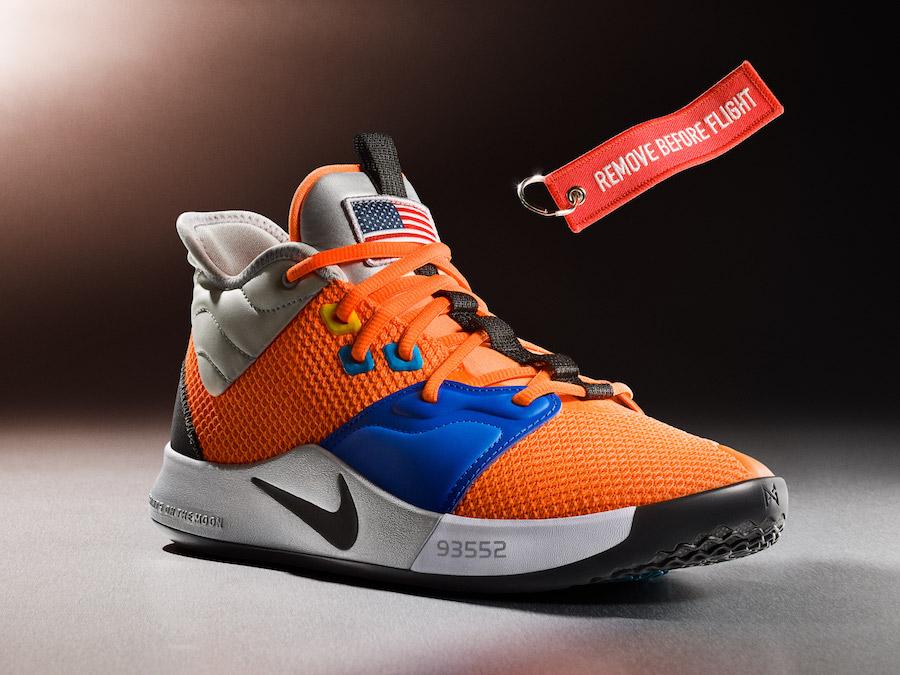 NIKE NASA PG3 EP コラボ ポールジョージ3 ブルー 31.0㎝ Nike PG 3 EP 