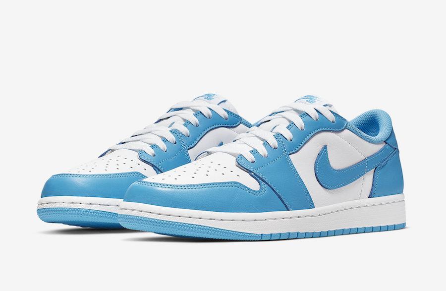 スニーカー NIKE SB dunk Air jordan 1 low UNC Nike SB x Air Jordan 1 Low UNC ganha data de lançamento | THE GAME