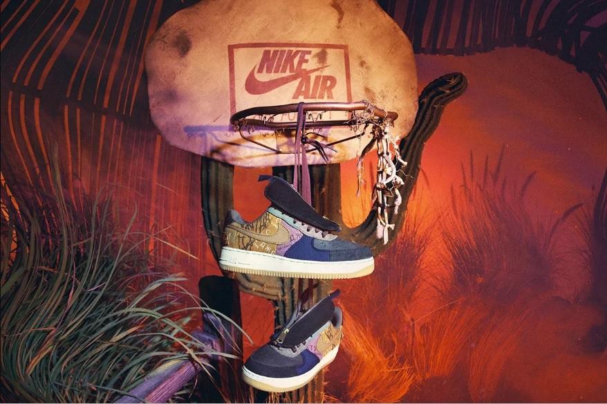 Novo Travis Scott x Nike Air Force 1 ganha data de