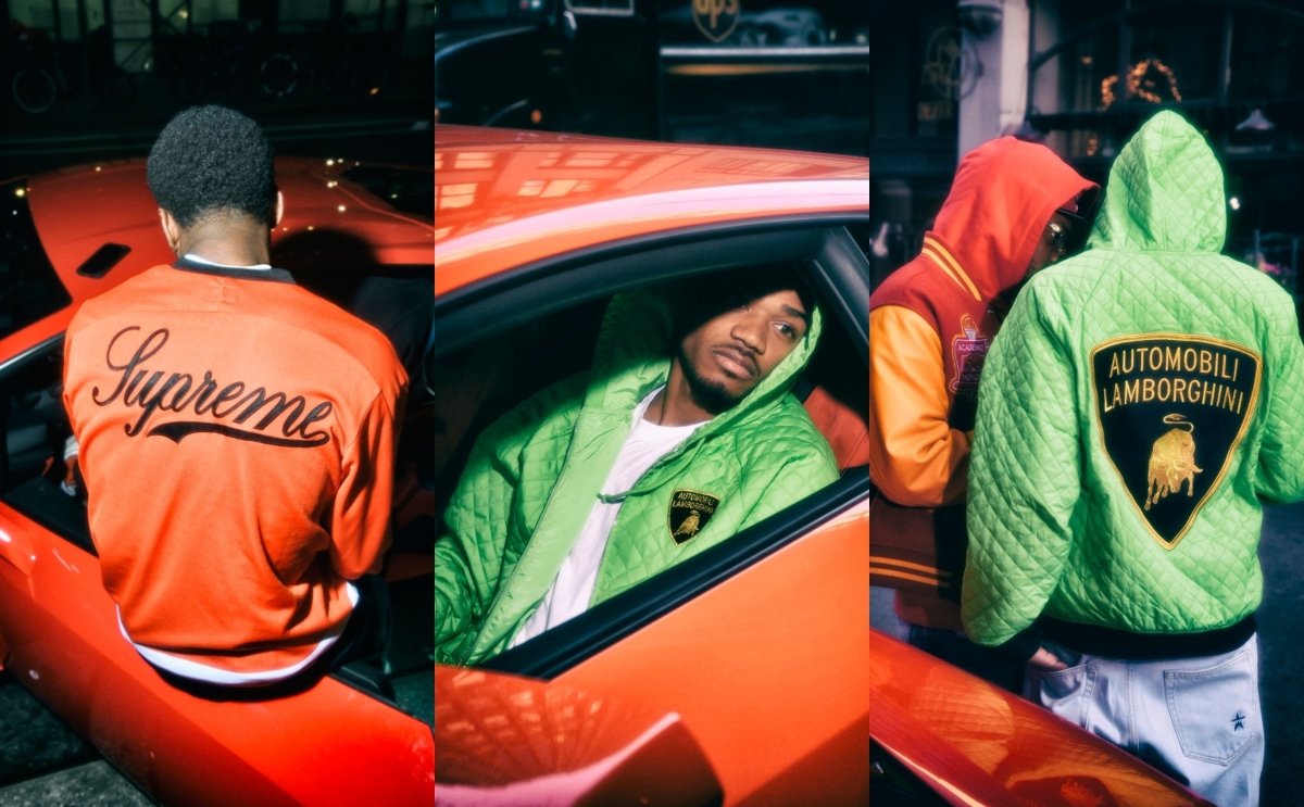 O Primeiro Olhar Sobre A Coleção Supreme x Lamborghini | THE GAME