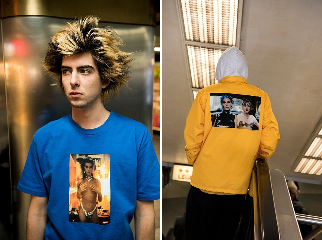 Supreme / Nan Goldin para Spring/Summer 2018 | THE GAME