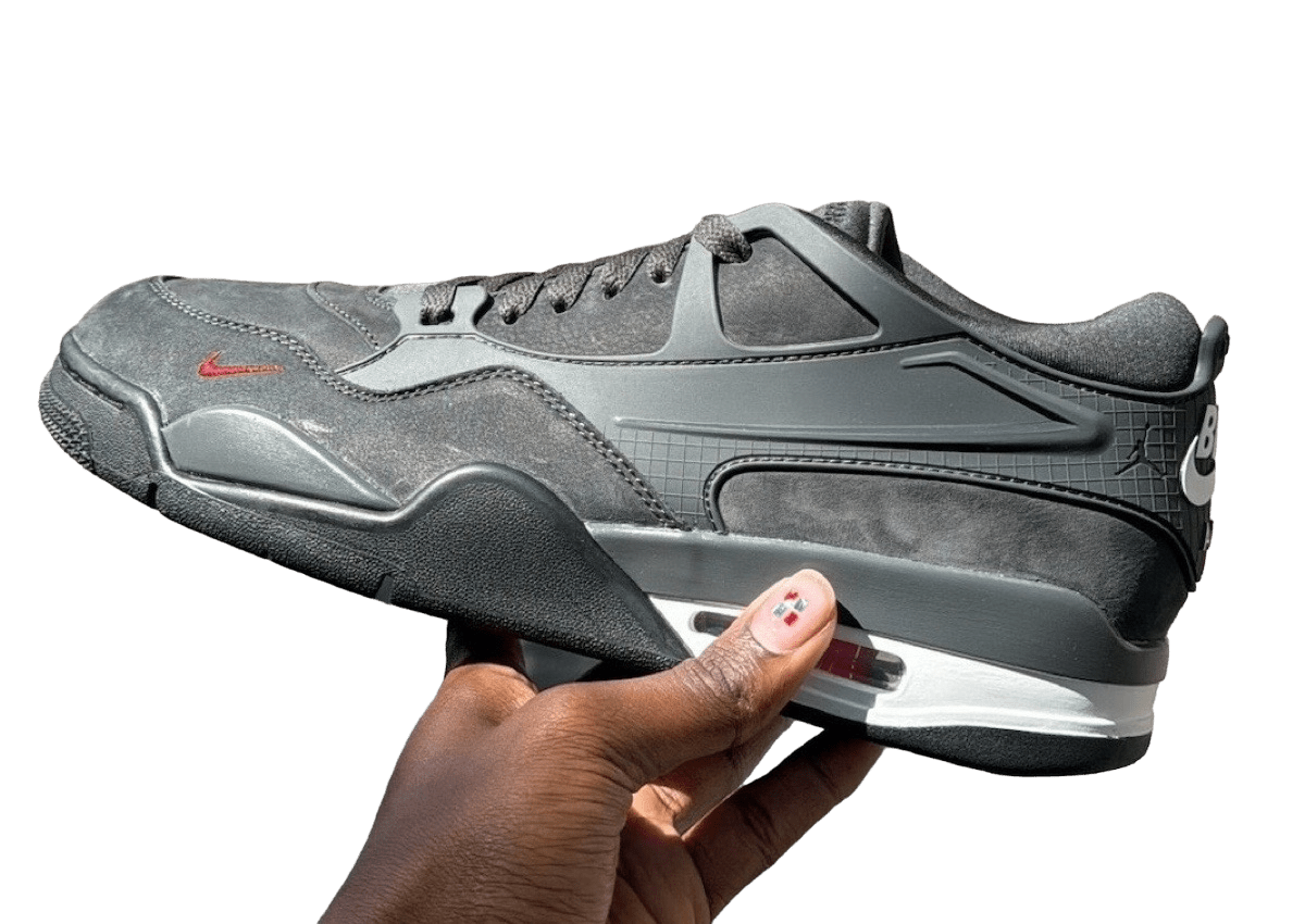 Nigel Sylvester × Nike Air Jordan 4 26cm Vem aí o Nigel Sylvester x Air Jordan 4 RM “Anthracite” | THE GAME