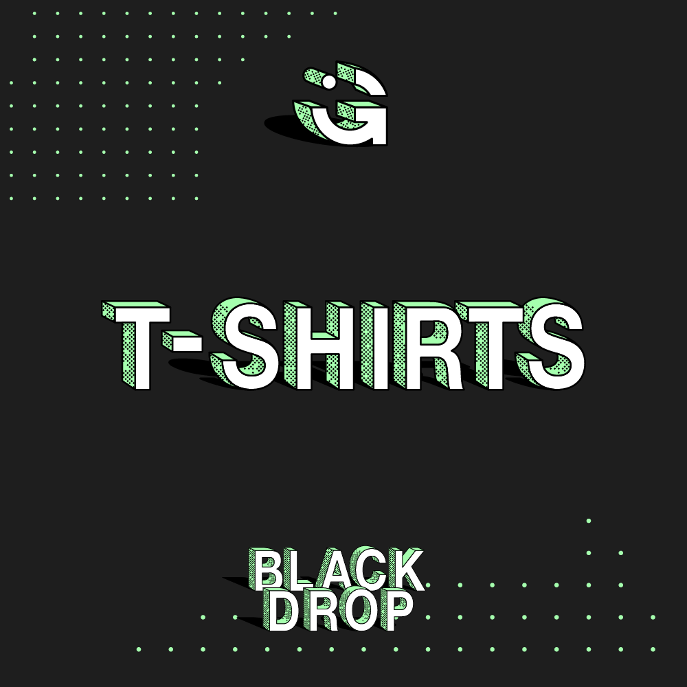 T-SHIRTS - BLACKDROP