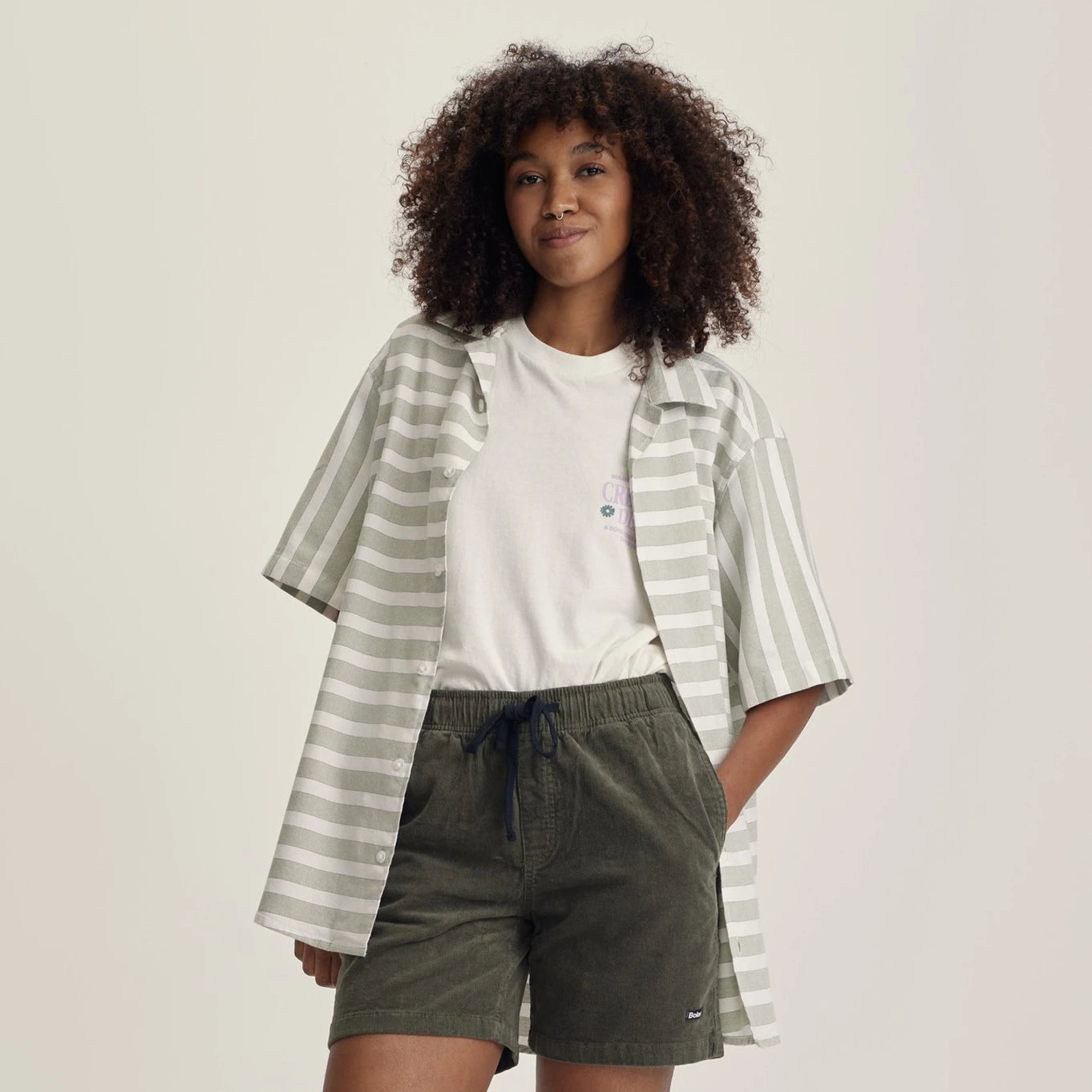 Pants & Shorts BOLOVO Velvet Shorts Verde Musgo - THE GAME