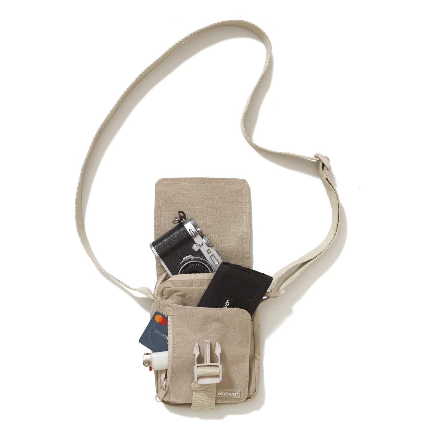 Bag BOLOVO Phill Purse Caqui - THE GAME