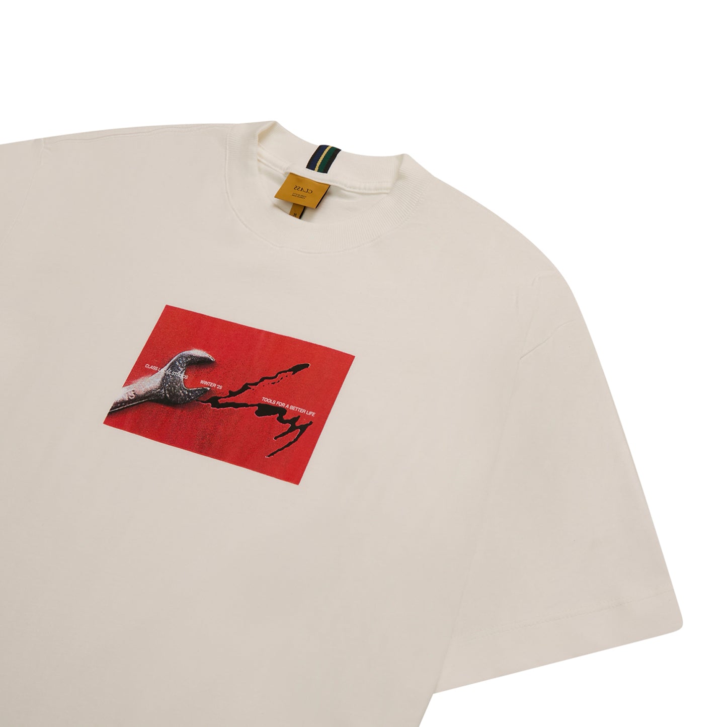 Camiseta Class Tools "Off White"