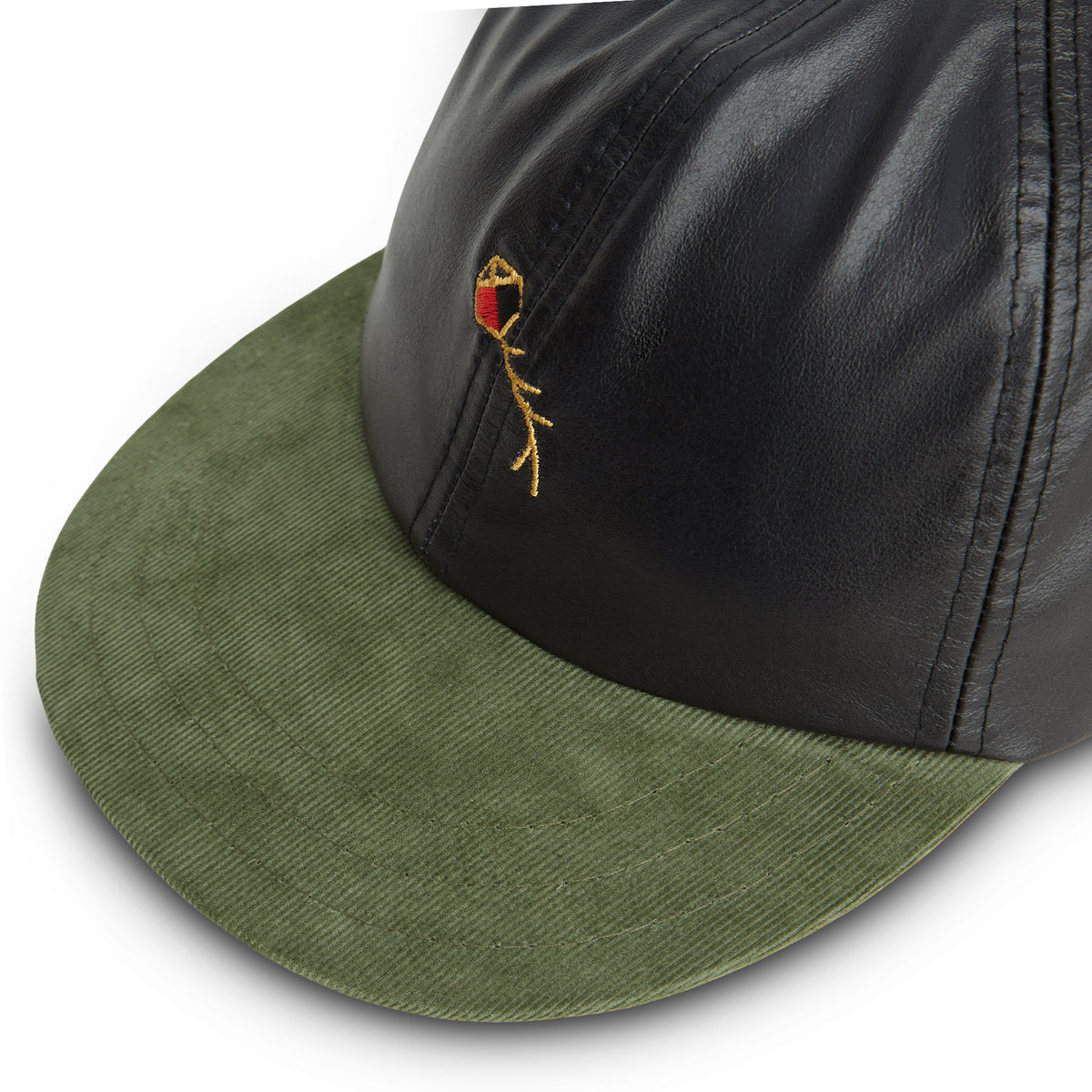 Polo Hat Pipa Leather "Black"