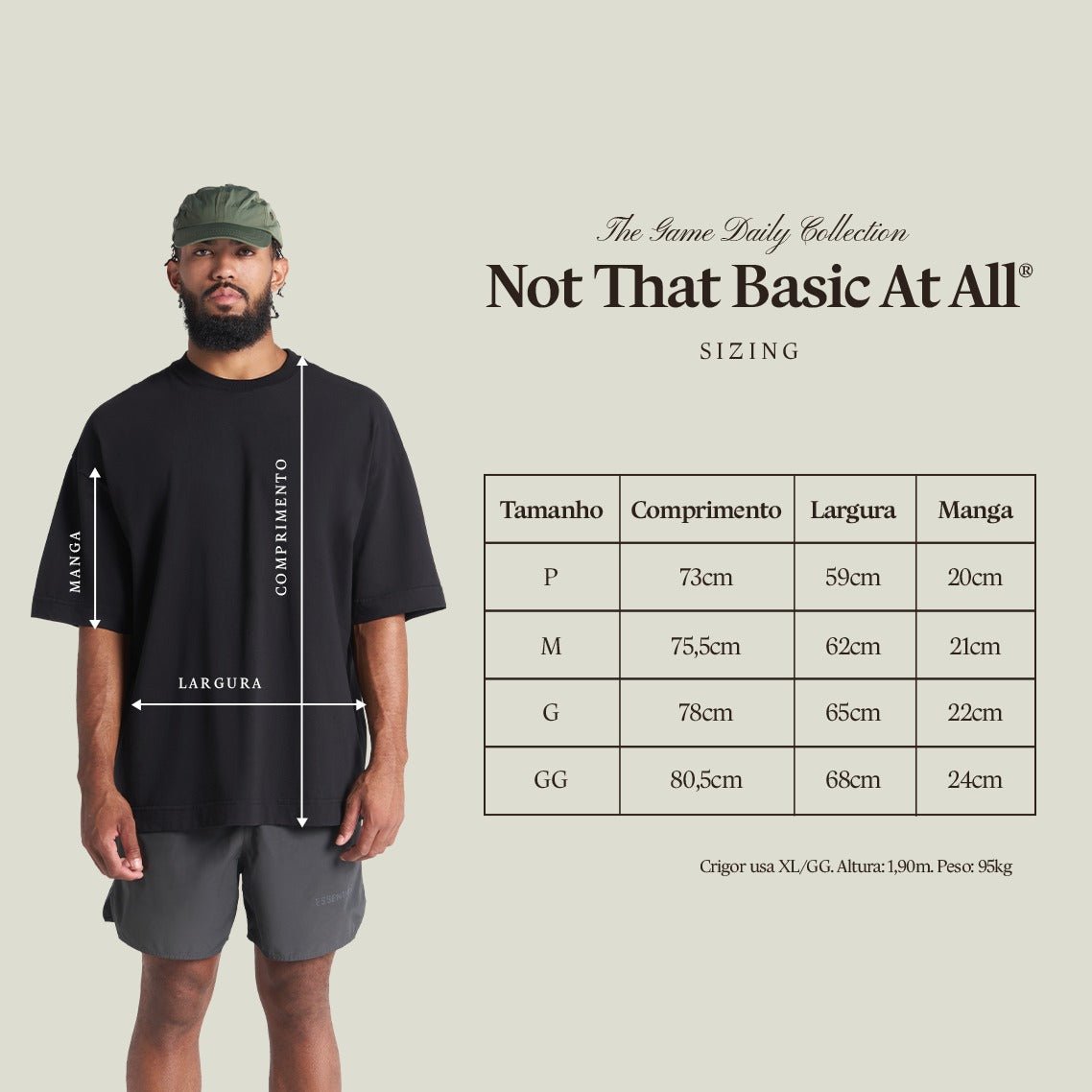 48284752740637 T-Shirt Not That Basic 3 - Pack® S/P da THE GAME vendido pela THE GAME