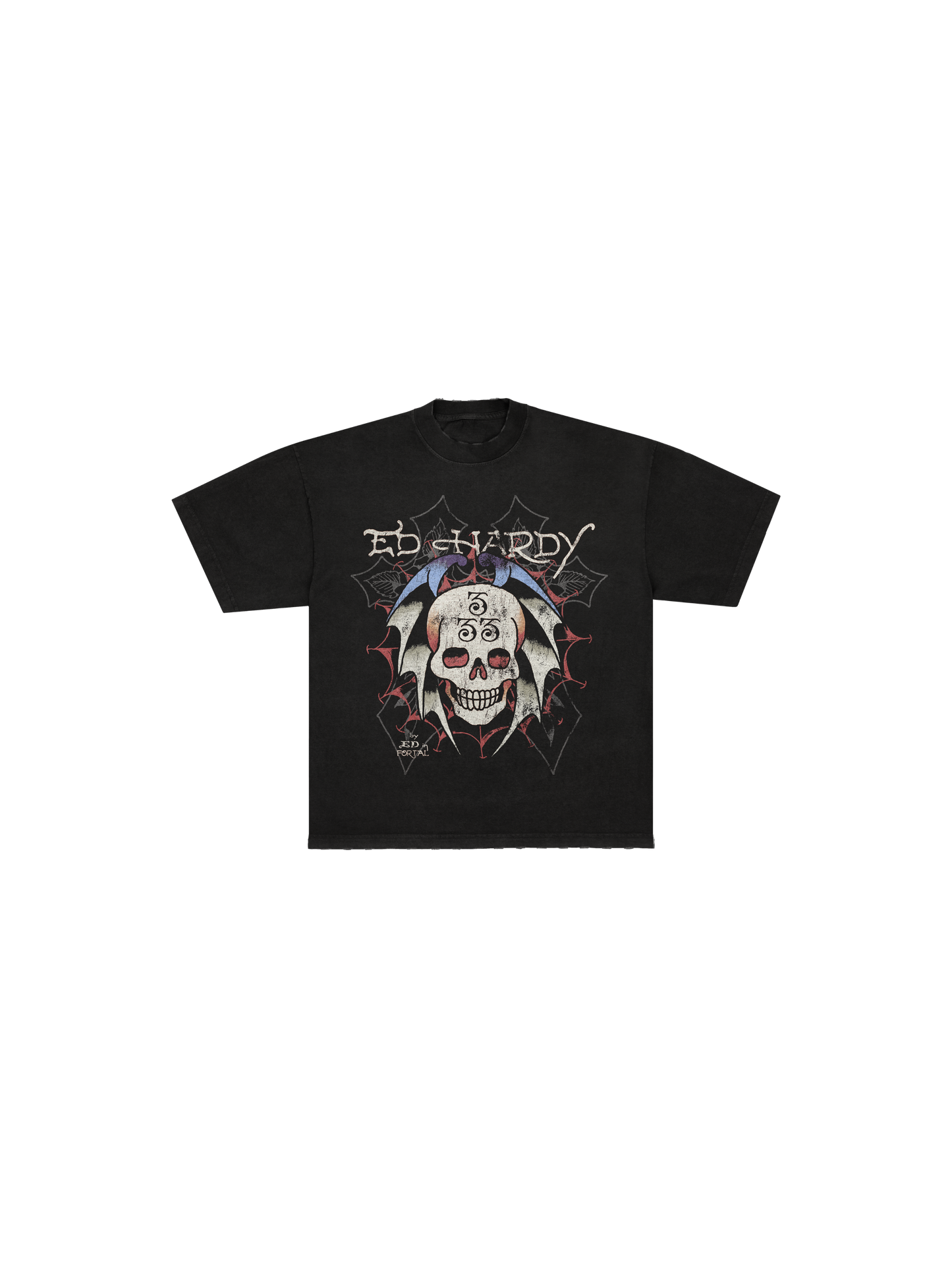 Camiseta Bat Skull "Preto"