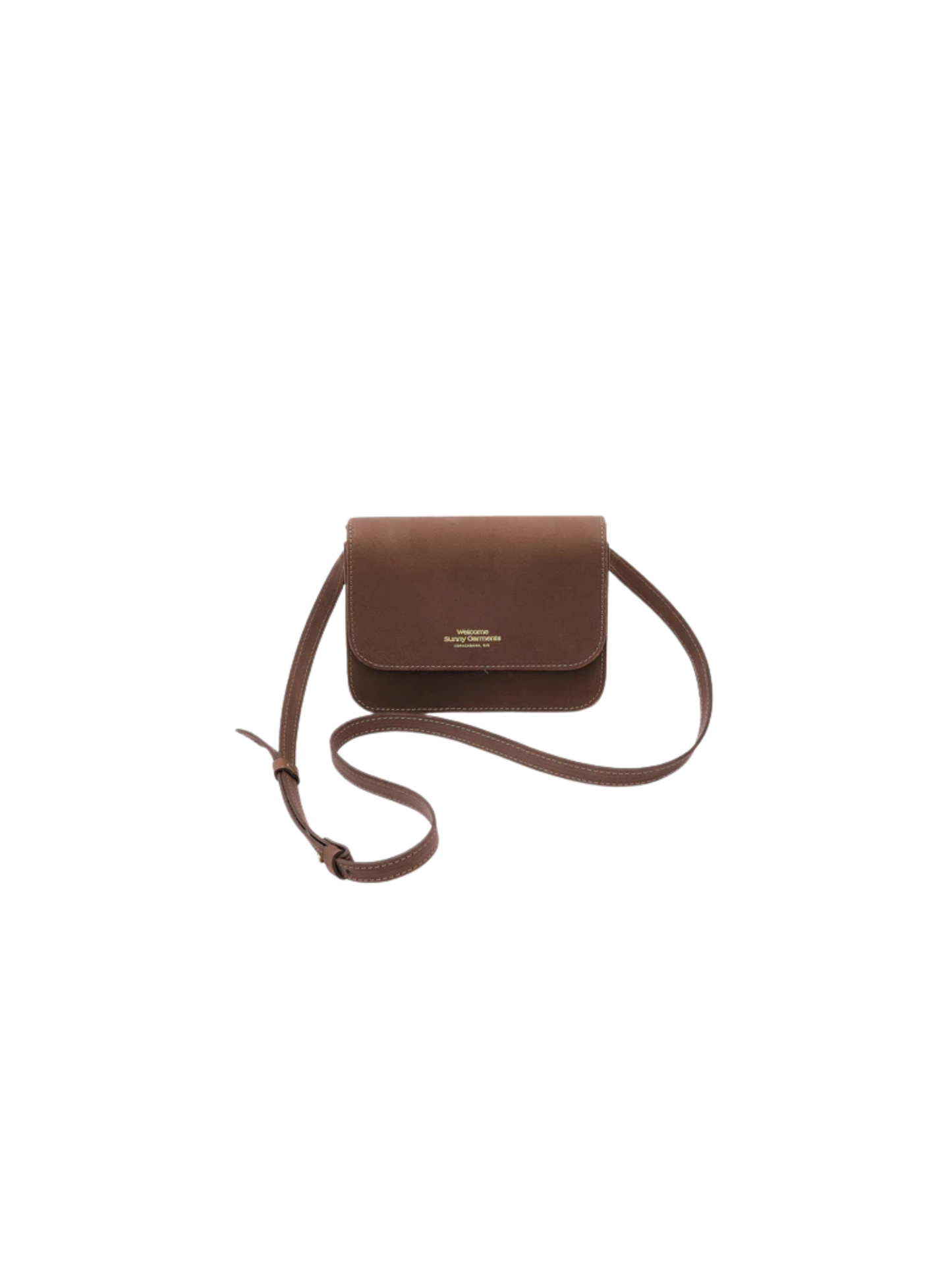 Bolsa de Couro Lafaiete "Marrom Conhaque"