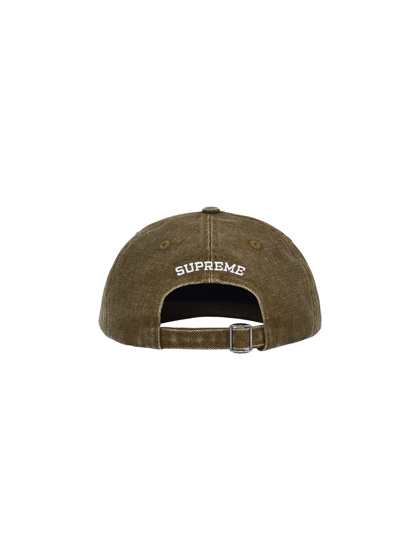 Pigment Coated Canvas S Logo 6-Panel "Olive"