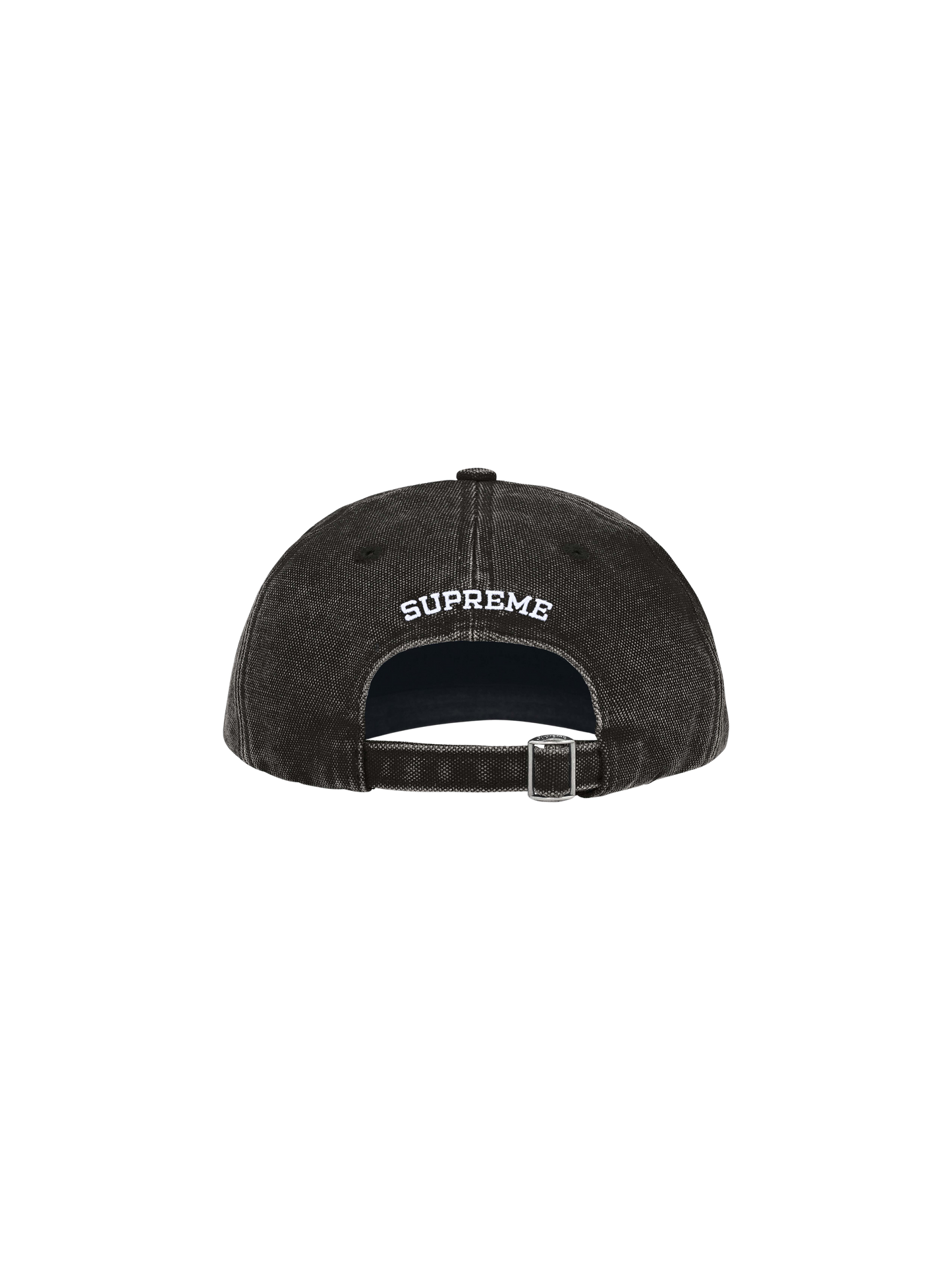 Pigment Coated Canvas S Logo 6-Panel "Black"