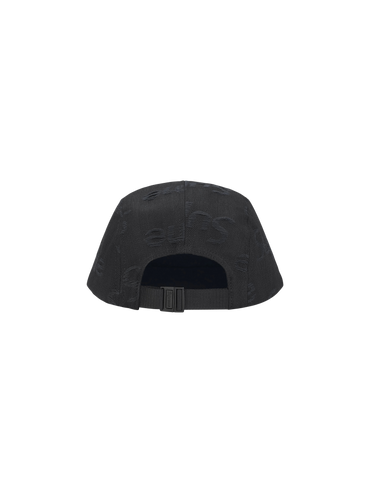Jacquard Logos Denim Camp Cap "Black"