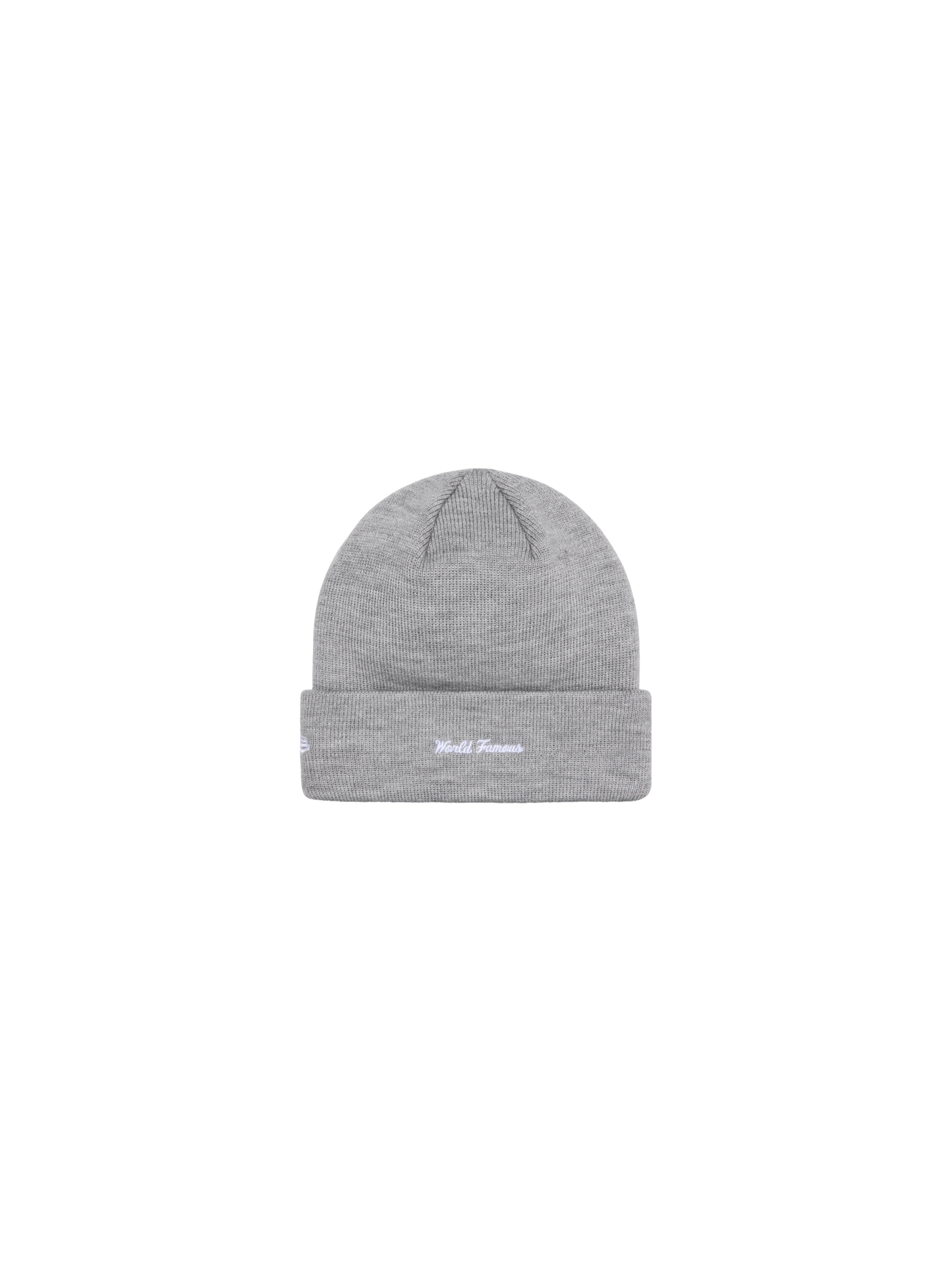 New Era Box Logo Beanie "Heather Grey"