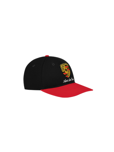 Porsche Colorblock Logo Hat "Jet Black Multi"