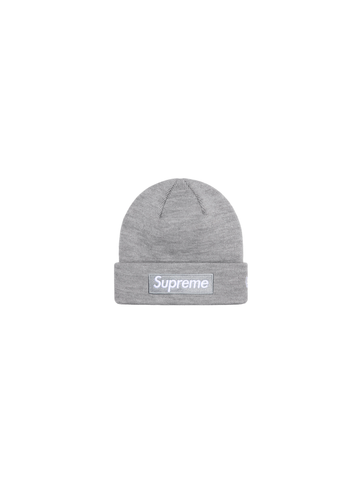 New Era Box Logo Beanie "Heather Grey"