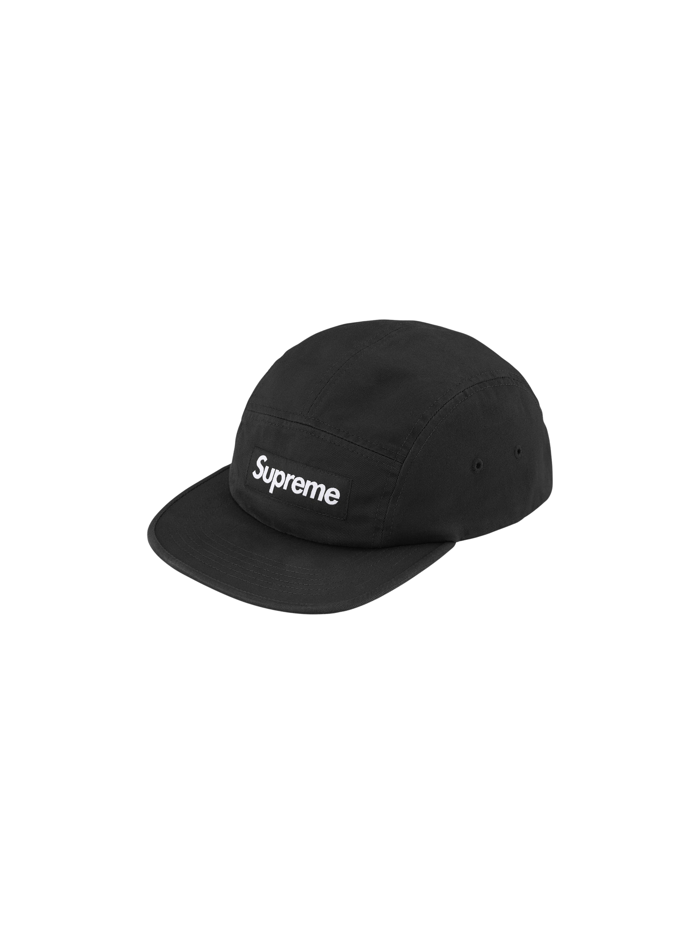 Boné Supreme Washed Chino Twill "Black"