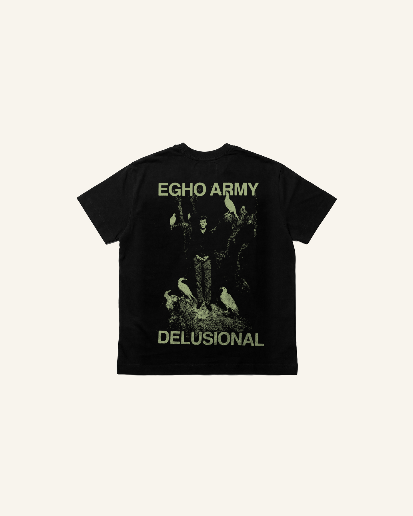 Delusional Regular Tee "Black"
