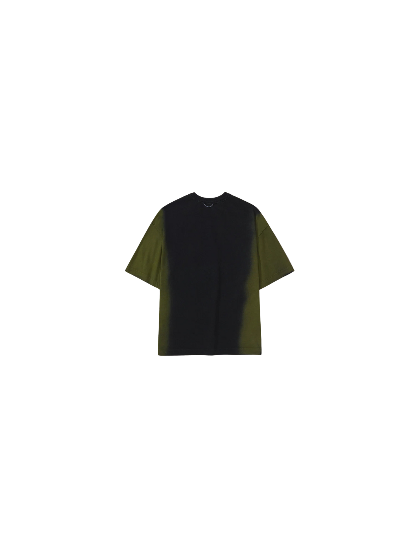 Camiseta QC Arco Boxy Tie Dye "Verde"