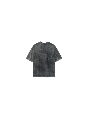 Camiseta QC Simbolo Boxy "Stoned Verde"