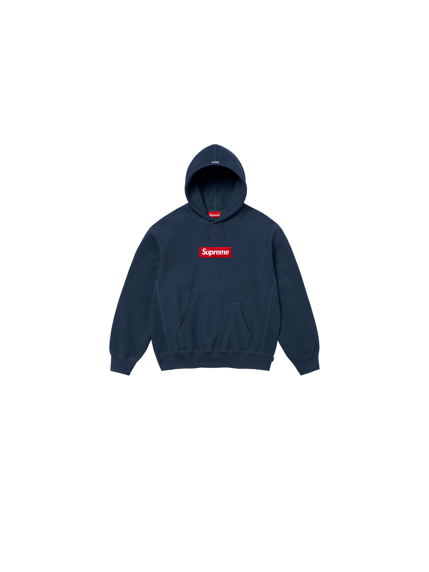 Box Logo Hooded Sweatshirt "Navy"