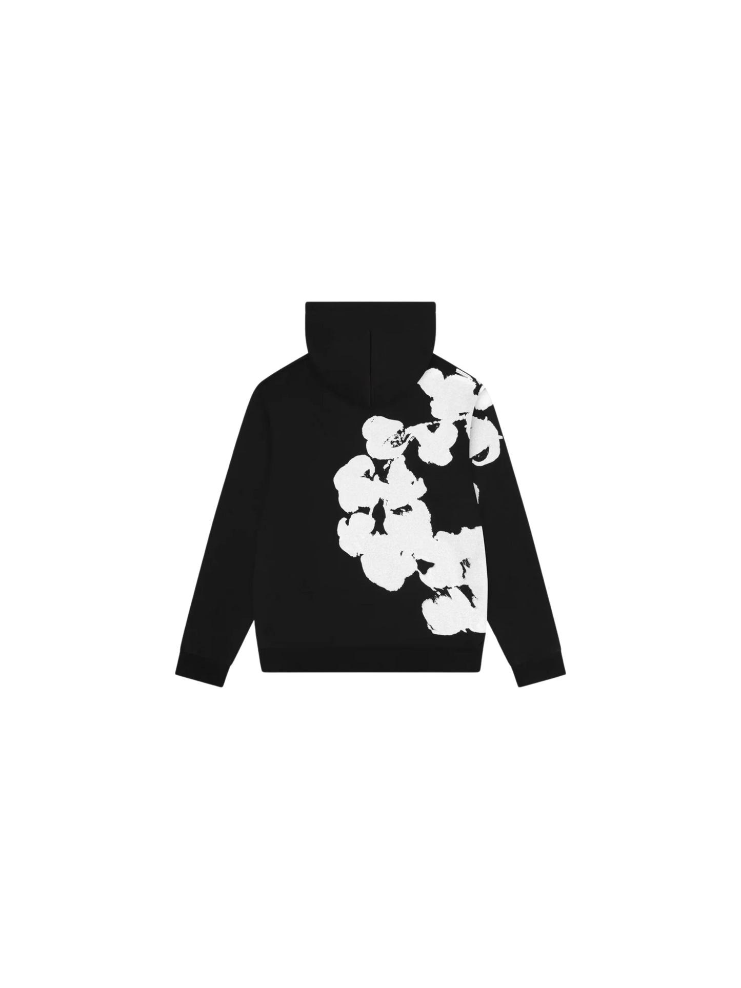 Big Cotton Wreath Sweatshirt "Black"