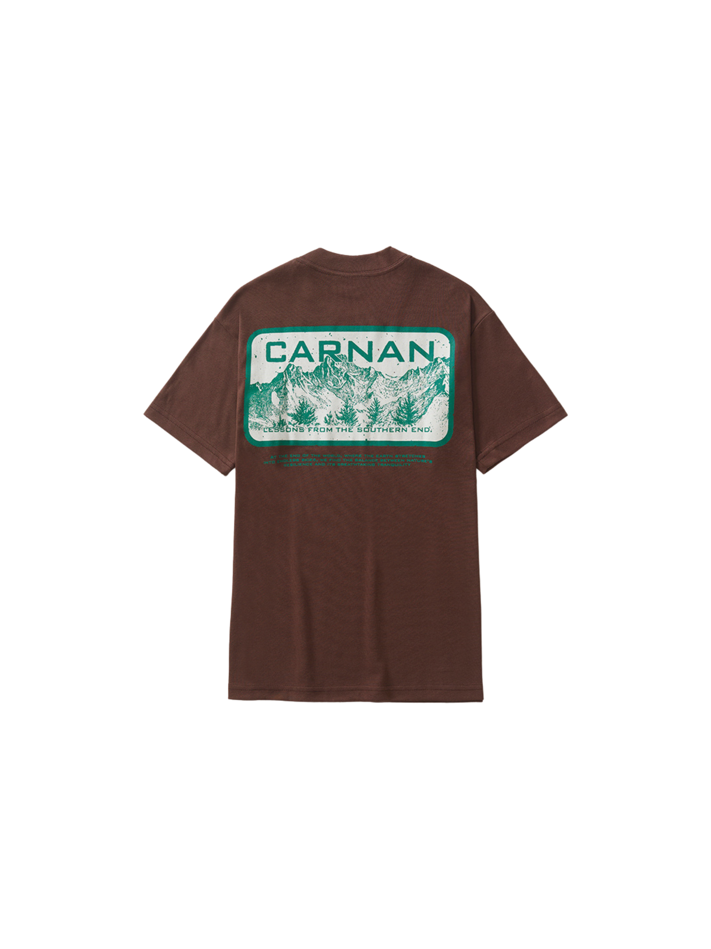 Mountain Heavy T-shirt "Brown"