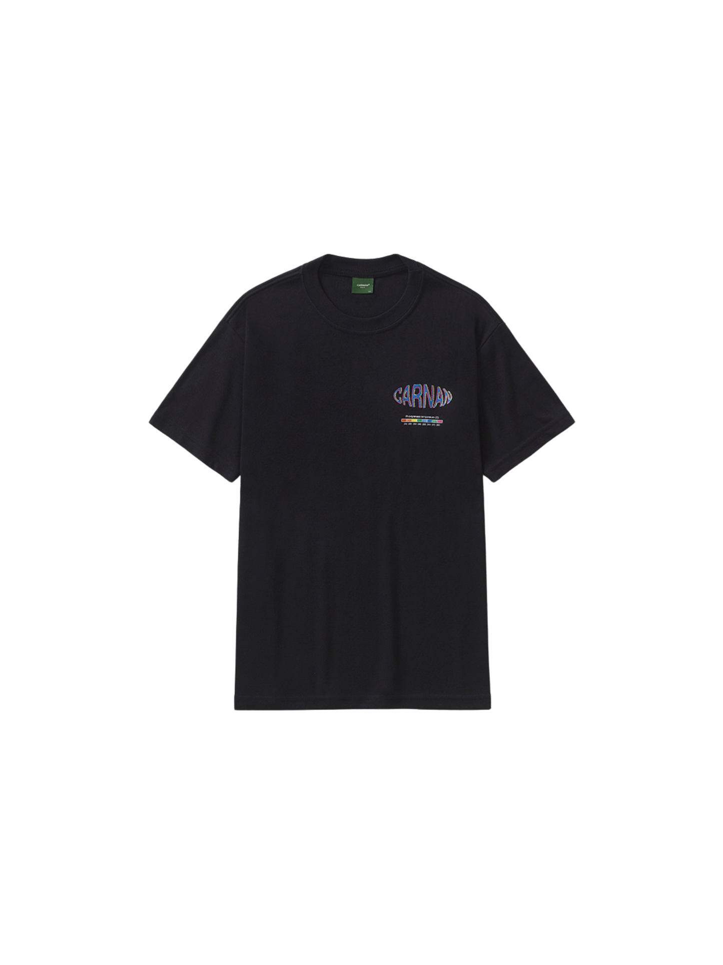 Heat Map Heavy T-shirt "Black"