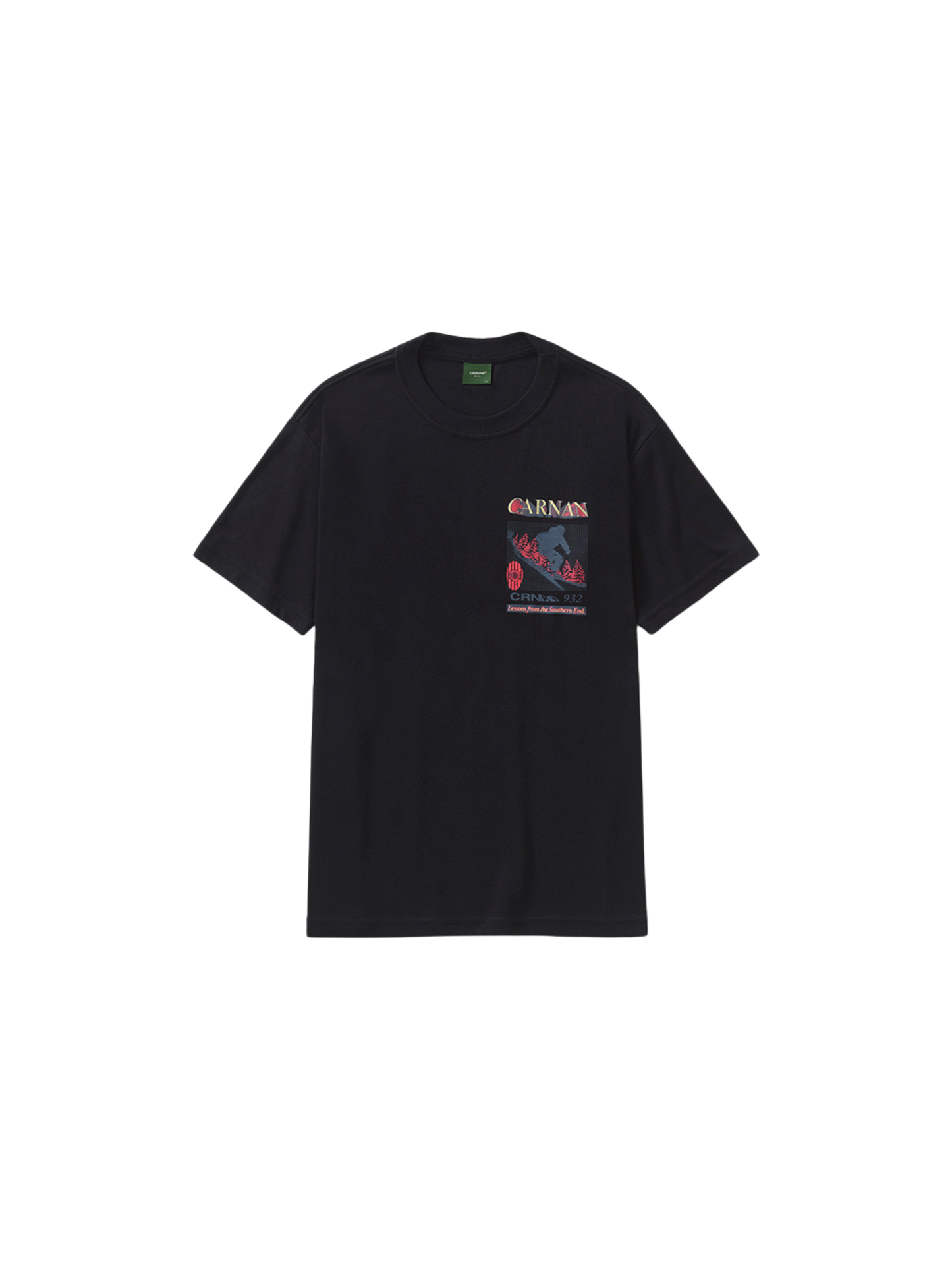 Lettering Heavy T-shirt "Black"