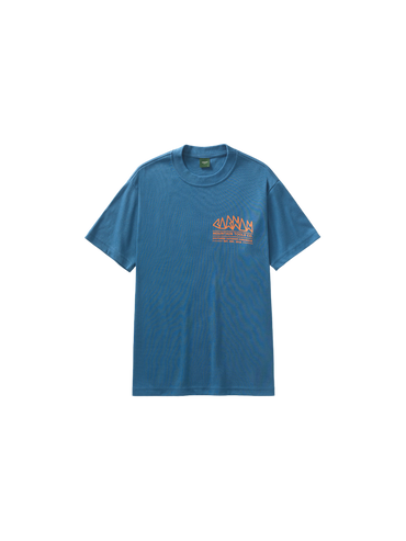 Carabiner Heavy T-shirt "Petroleum Blue"