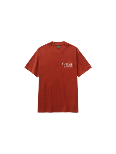 Fish Heavy T-shirt "Burgundy"