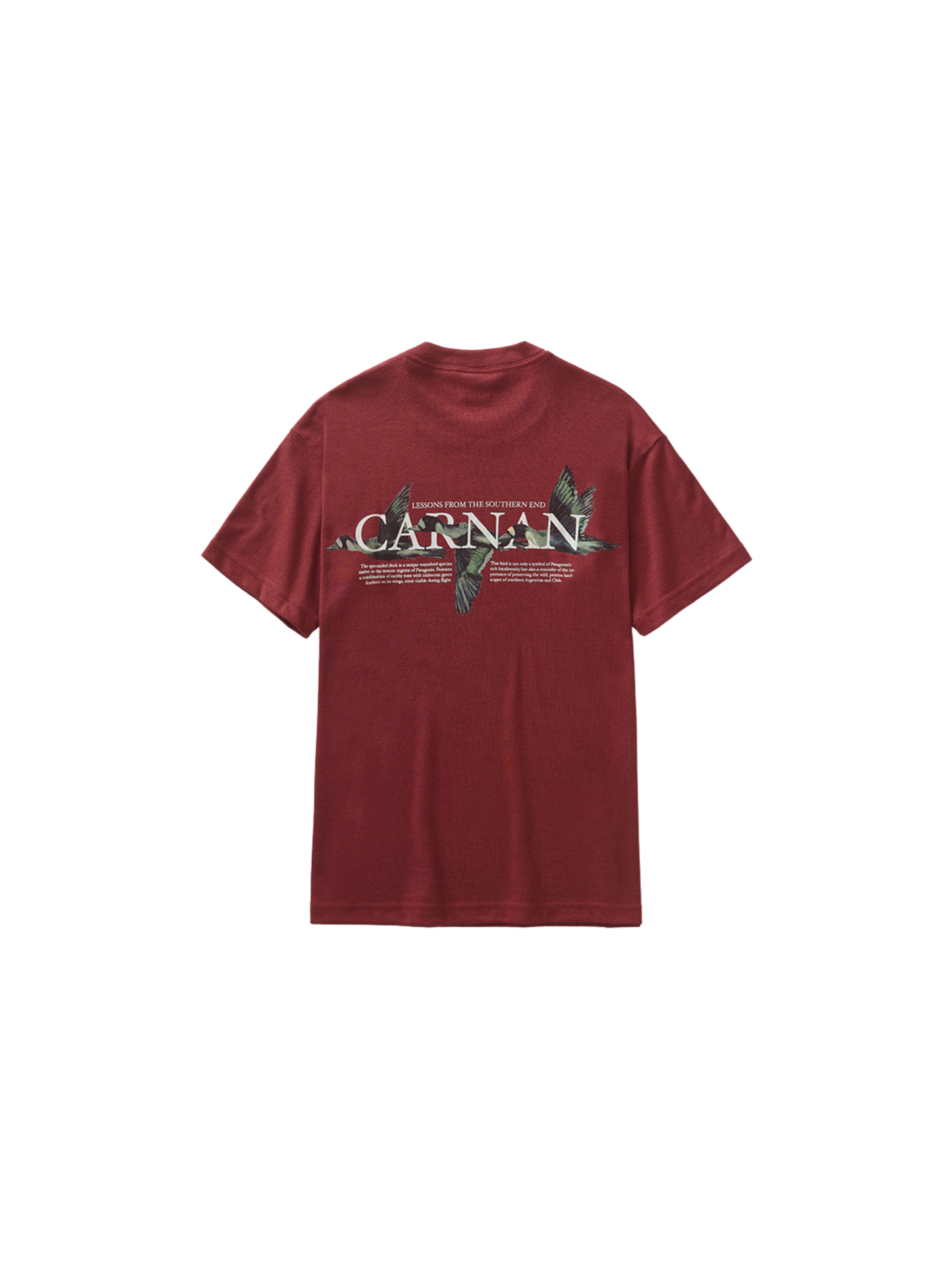 Ducks Heavy T-shirt "Burgundy"
