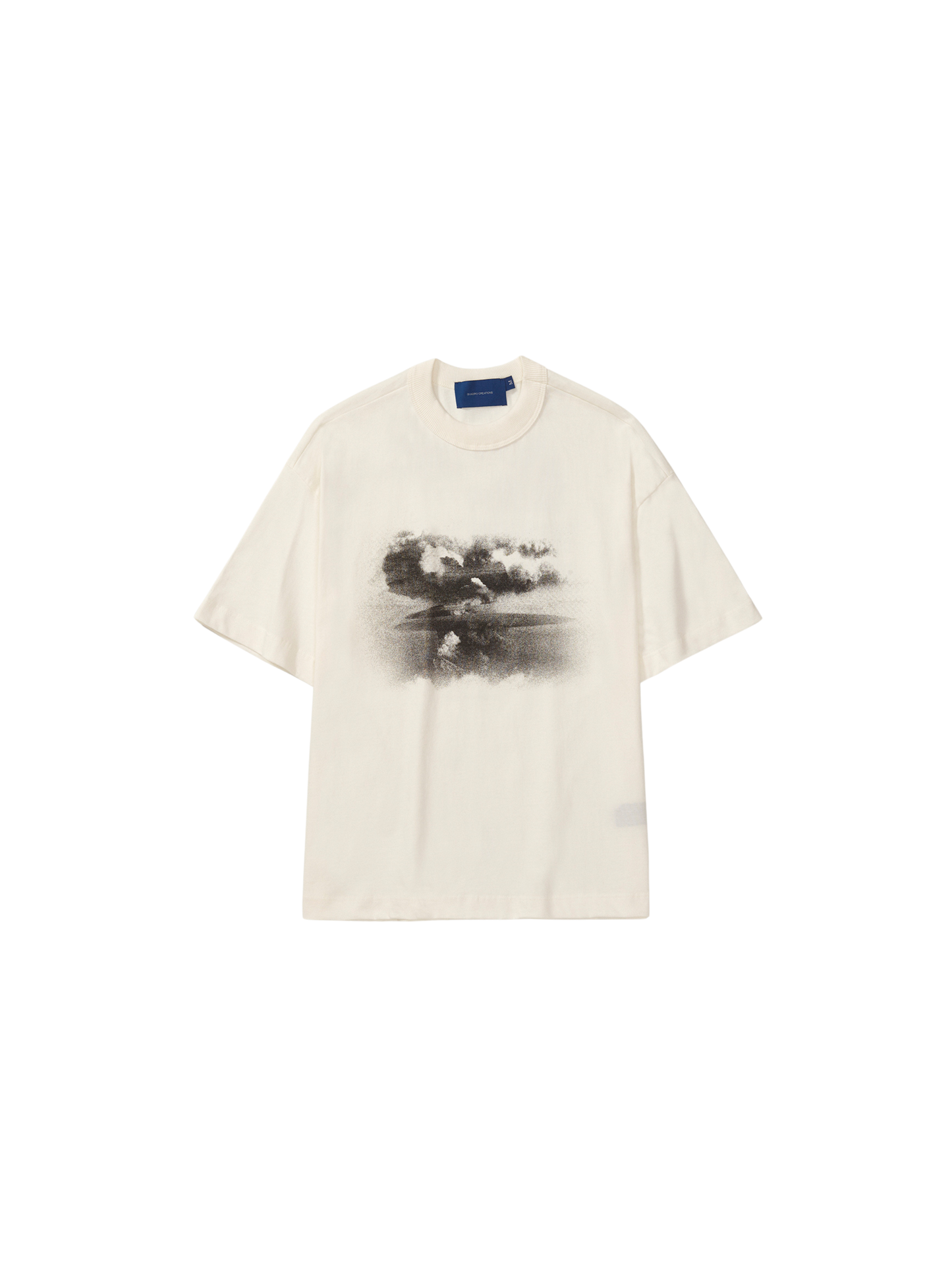 Camiseta 24 de Outubro Boxy "Off White"