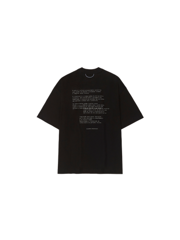 Camiseta 24 de Outubro Boxy "Preto"