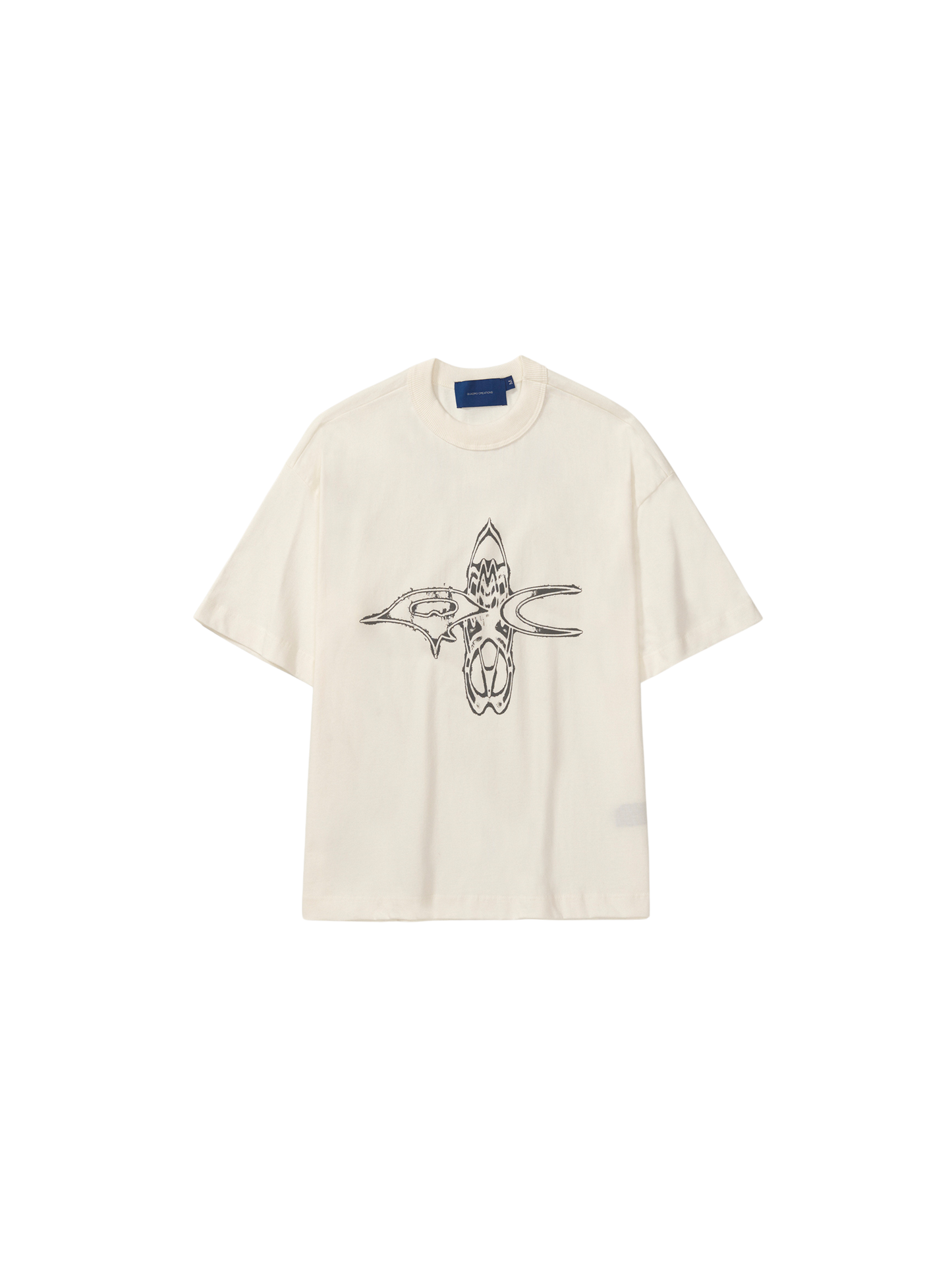 Camiseta Arthropods Boxy "Off White"