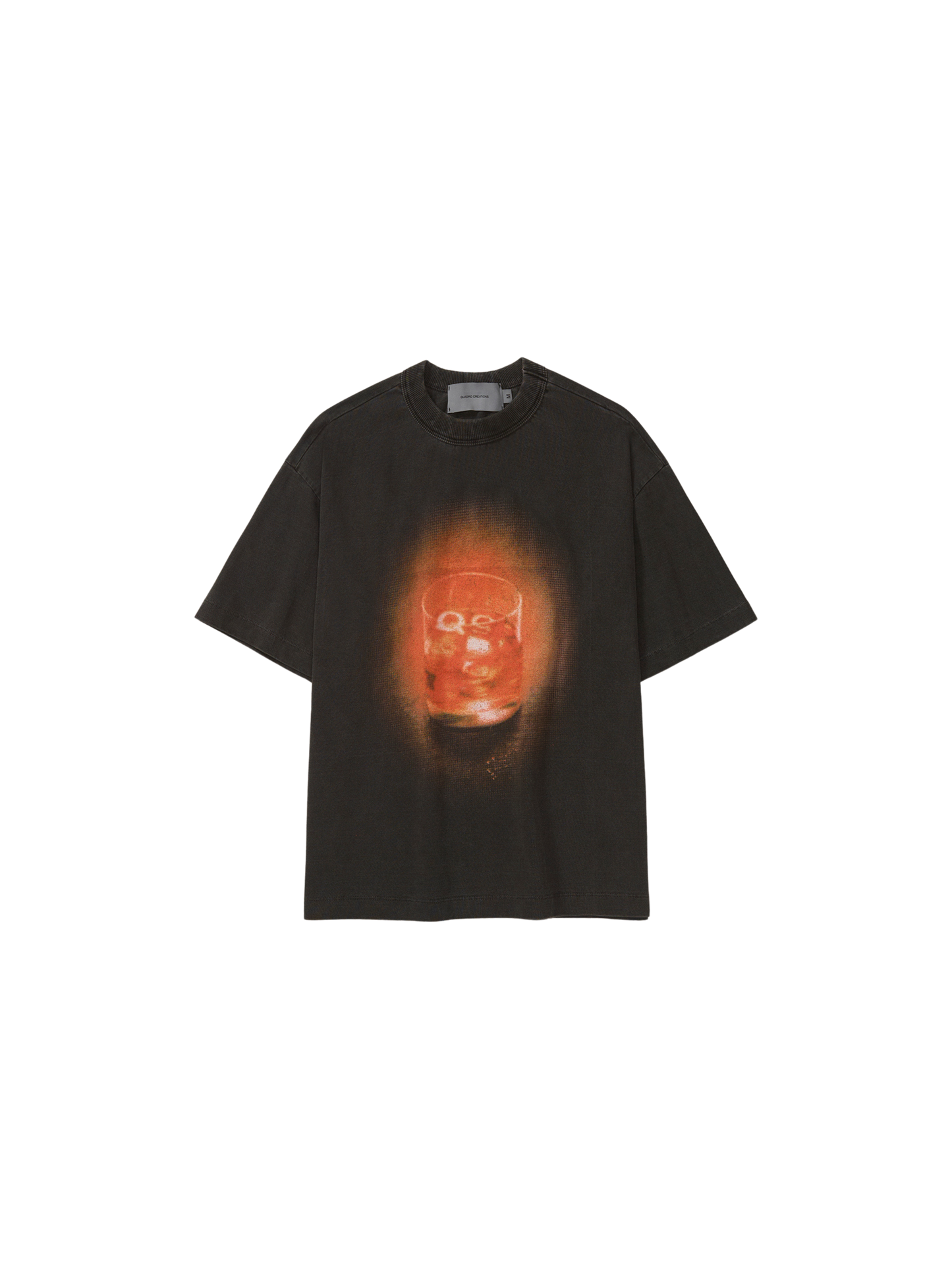 Camiseta Negroni Boxy "Stoned Preto"