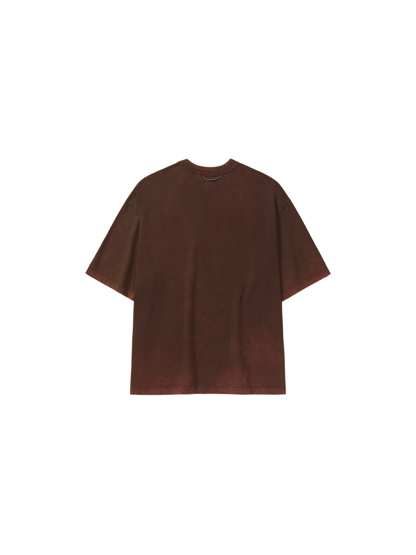 Camiseta Particulas Boxy "Stoned Marrom"