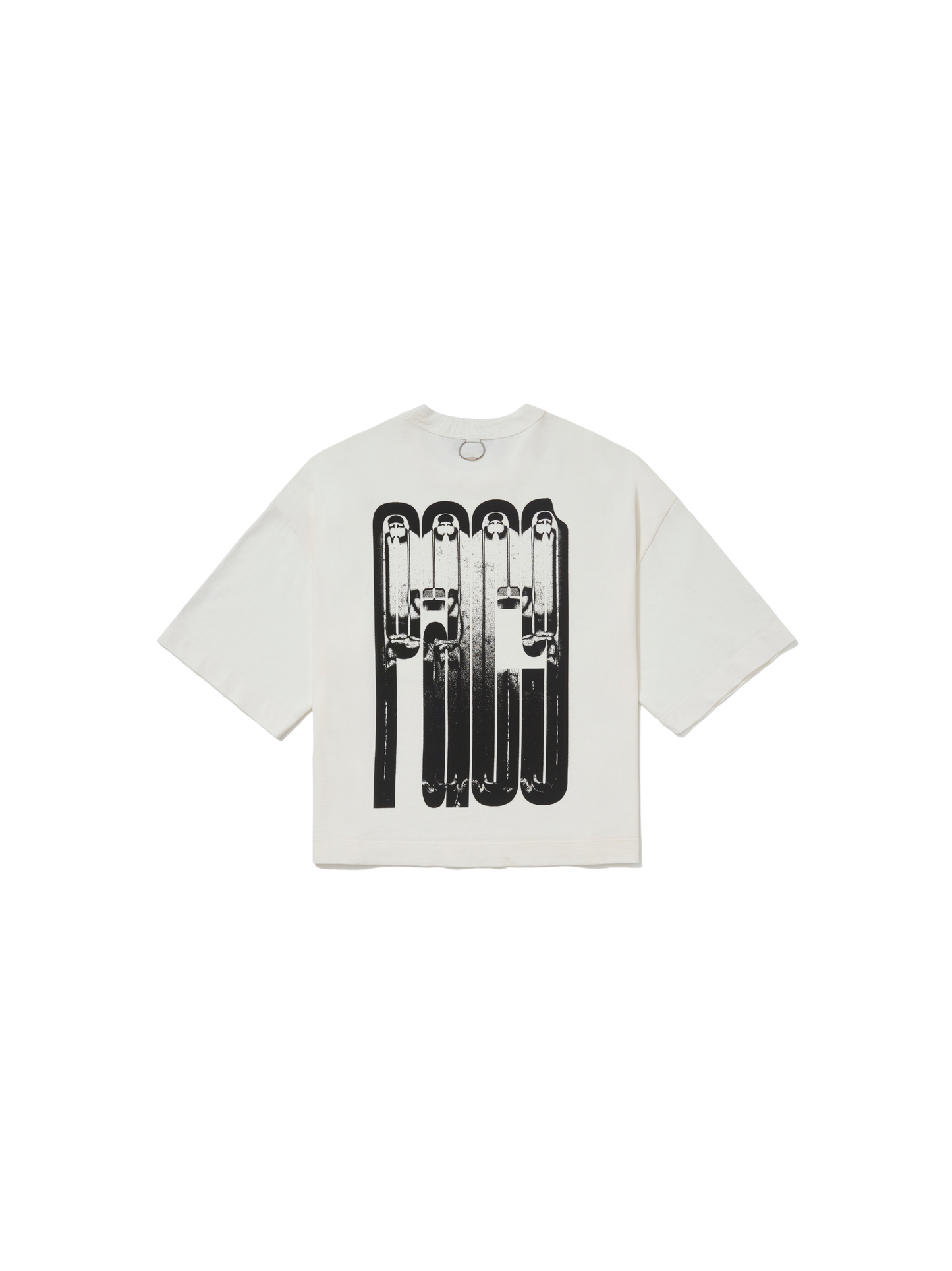 Iridium Over Boxy Tee "Off White"
