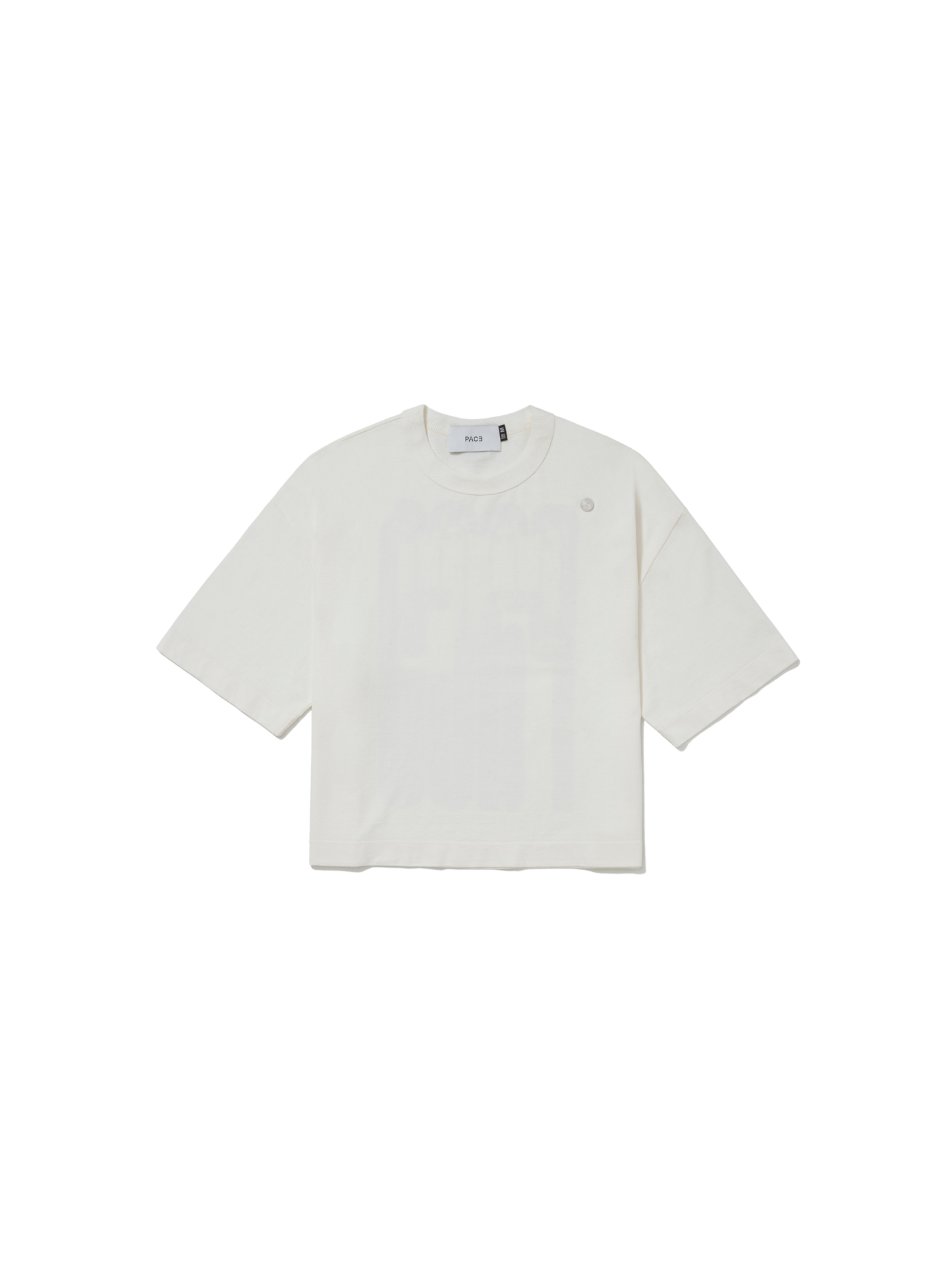 Iridium Over Boxy Tee "Off White"