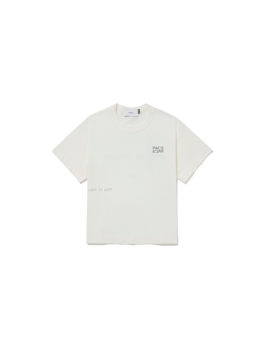 Less Is Less Tee "Off White"