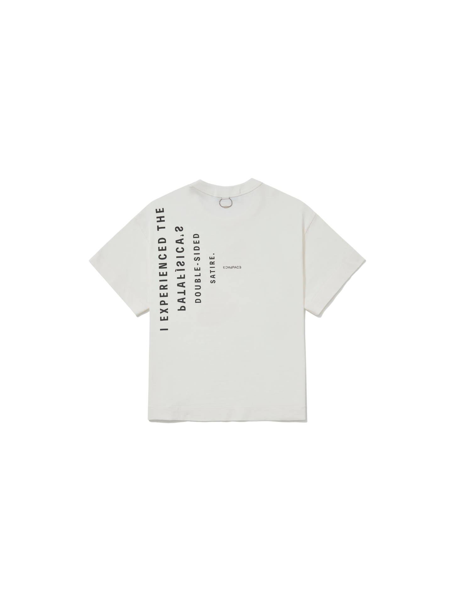 Double Satire Tee "Off White"