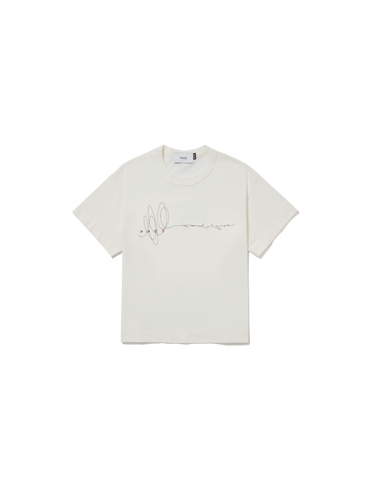 Sketch Yourself Tee "Off White"