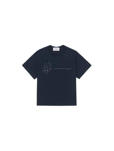 Sketch Yourself Tee "Navy Blue"