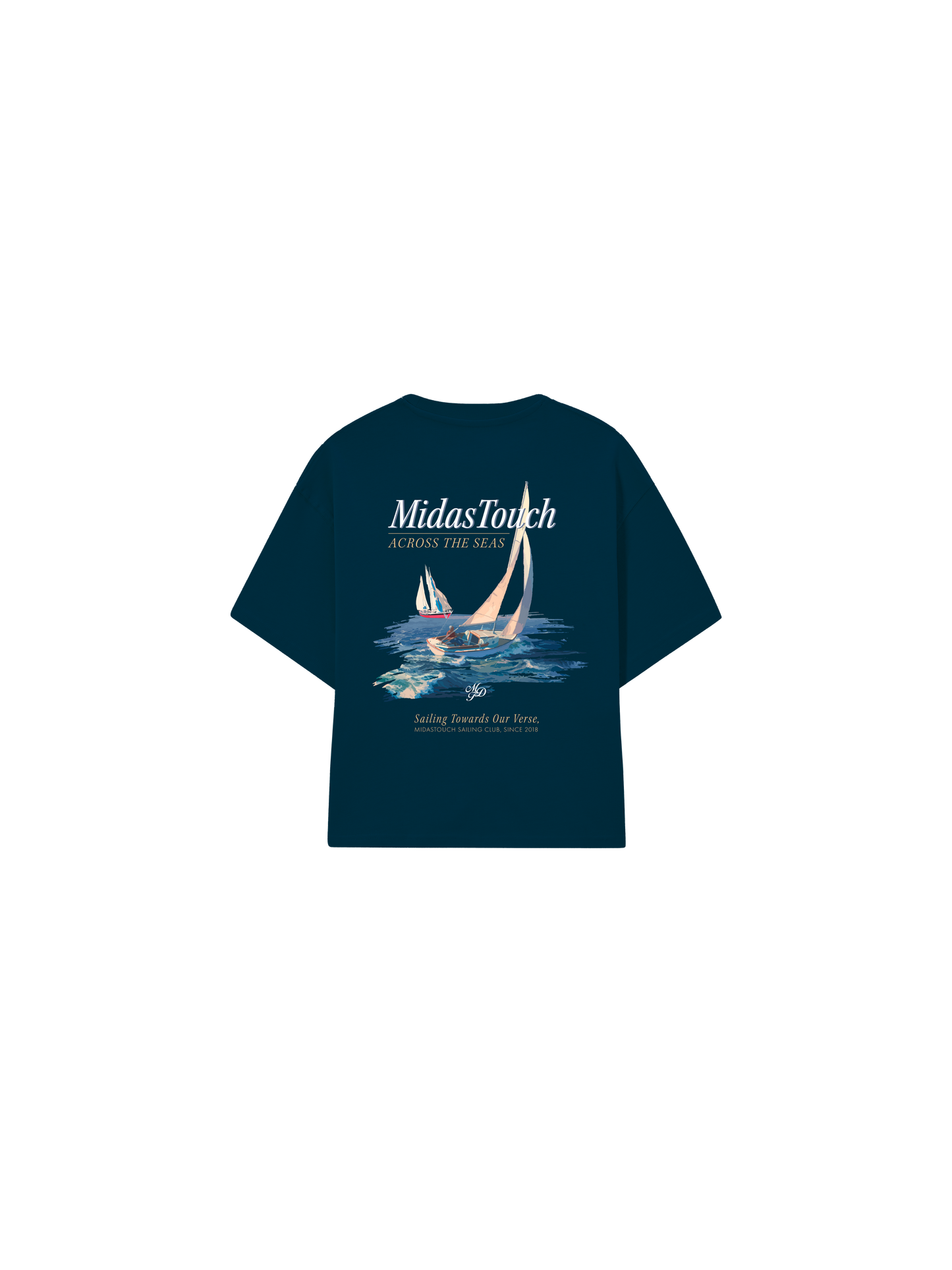 Boats T-shirt "Navy"
