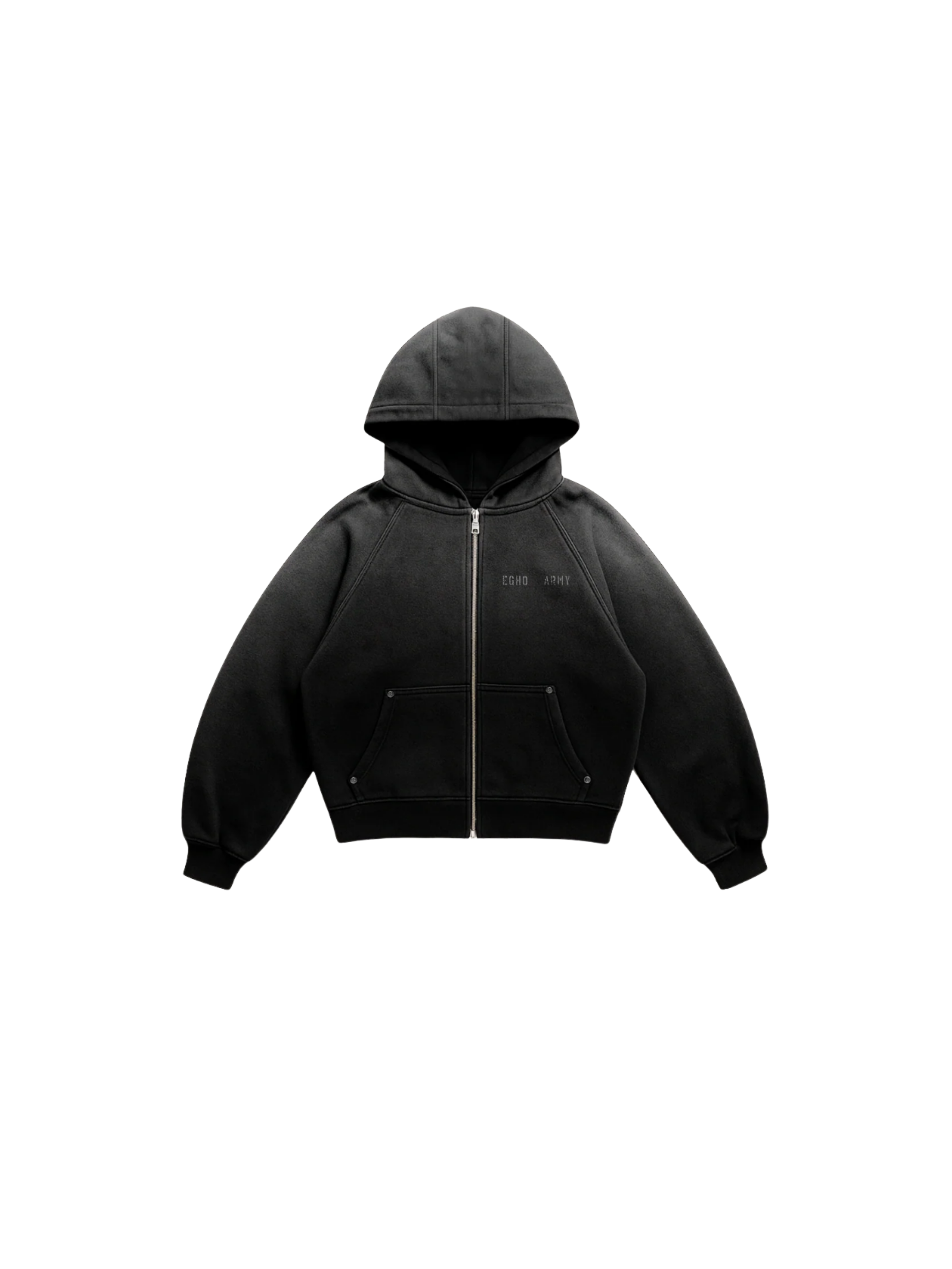 UNF Zip Hoodie "Black"